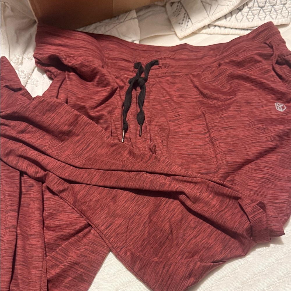 Born Primitive Maroon Maternity Joggers